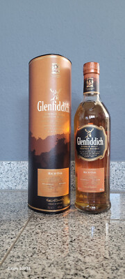 Glenfiddich Rich Oak 14 Jahre, mittlerweile ein seltener Wihsky. 