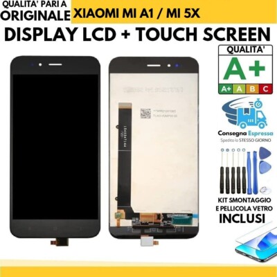 LCD DISPLAY FOR XIAOMI MI A1 / MI 5X MDG2 GLASS SCREEN TOUCH SCREEN FRAME BLACK