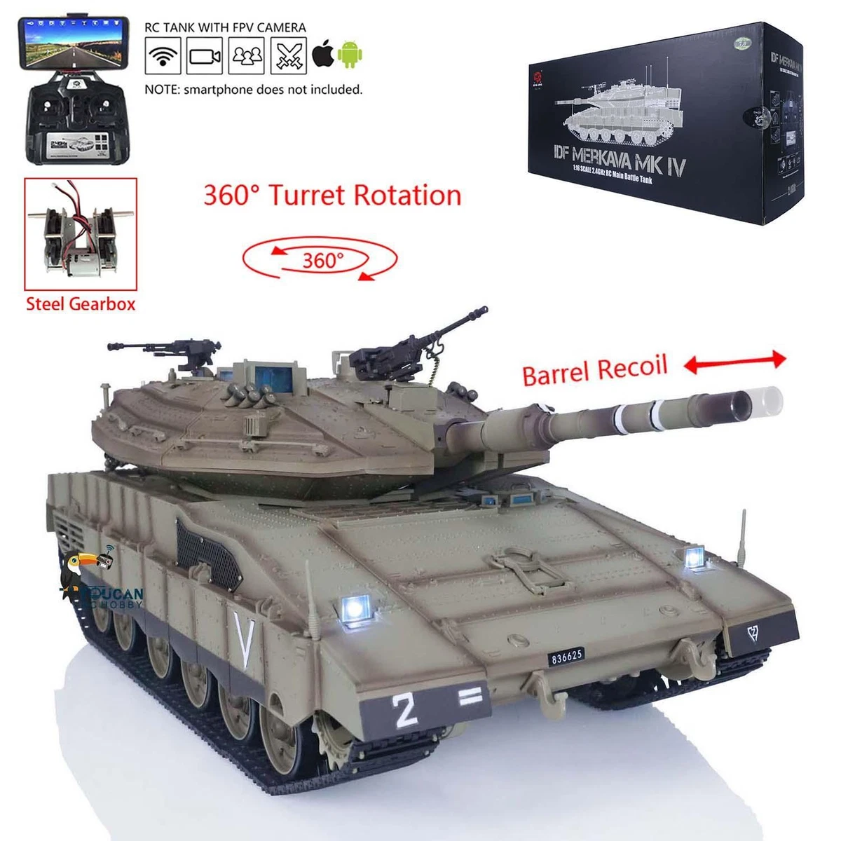 Rc tank with camera hotsell