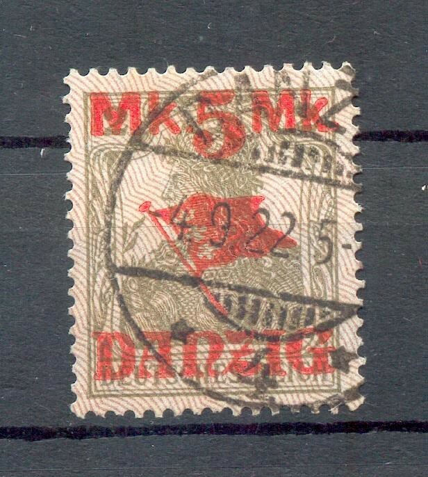 Danzig 45II Genuine Stamped BPP 45EUR (72657)