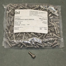 (200) Genuine Boeing Machine Bolts AS3237-08, 1/4"-28 x 5/8", Double Hex Screw