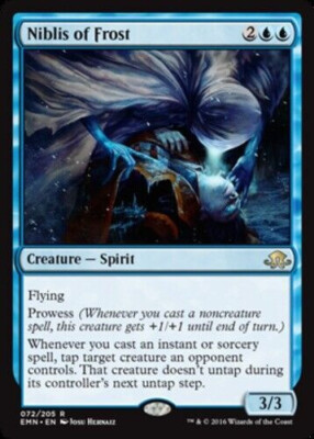 4x NM-LP English Regular Niblis of Frost Eldritch moon magic mtg CNY