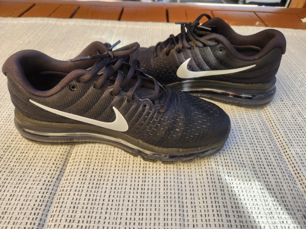 Mens Nike Air Max 2017 , Sz  US 8.5, Black , Style 849559