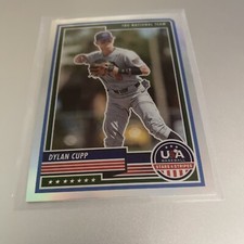 2023 Panini Stars & Stripes USA Dylan Cupp SILVER PRIZM SP #44! (CL2)
