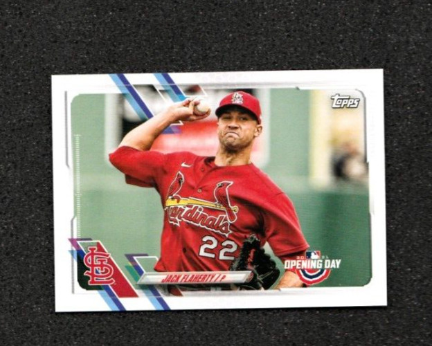 2021 Topps OPENING DAY #135 JACK FLAHERTY Cardinals Tigers Dodgers MINT