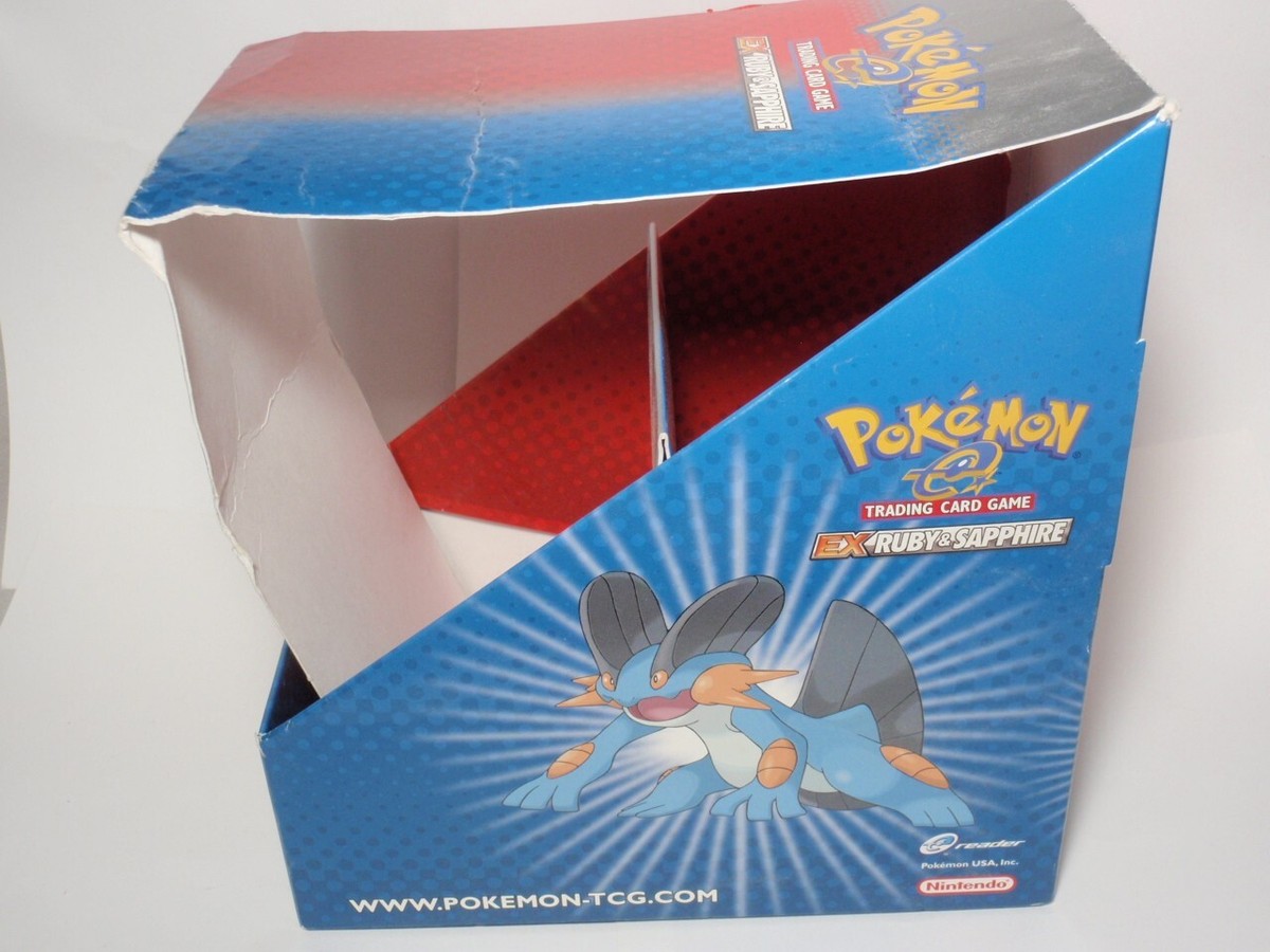 2003 Pokemon Ex Ruby & Sapphire Blister Pack EMPTY Display Box *As