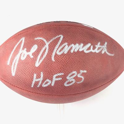 JOE NAMATH signed Football PSA/DNA Fanatics New York Jets
