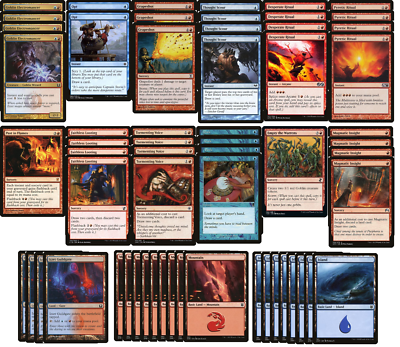 ELITE Red Blue Storm Deck - 60 Card - Ready to Play - MTG NM/M!!!