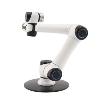 White Version Robot Arm Model for Industrial Application and Teaching Model