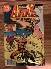 ARAK SON OF THUNDER #20 DC COMICS 1983 VF NEWSSTAND EDITION