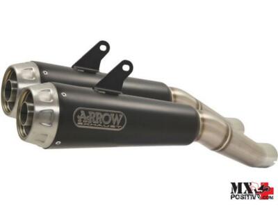 PRO-RACE NICHROM DARK TERMINALS'' (RECHTS+LINKS)'' DUCATI SCRAMBLER 1100 2018-2020 ARR...