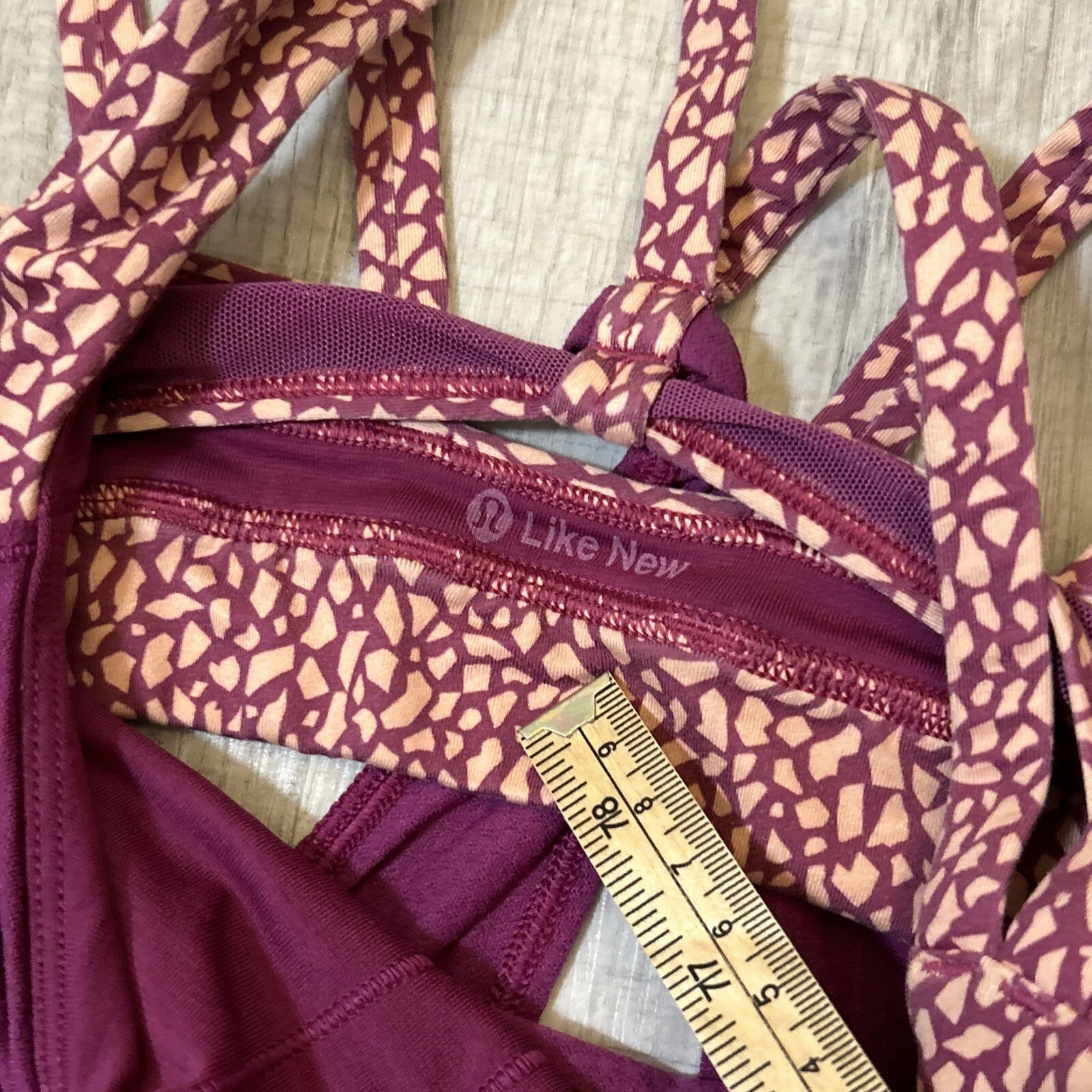 lululemon racerback singlet shirt bra running yoga active run tank-top