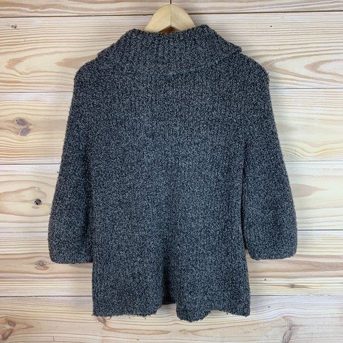 Classiques Entier Cardigan Sweater Womens XS Marled Wool Cashmere Gray - Picture 9 of 11