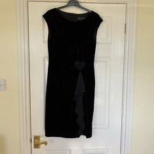 Black Velvet Cocktail Dress