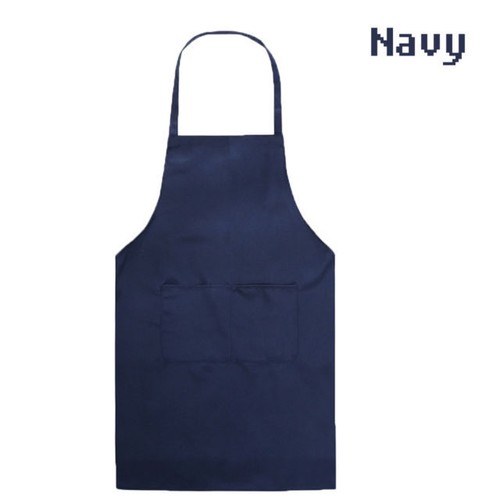Plain Apron Bib Washable Pocket Butcher Waiter Chef Kitchen Cooking Craft AU - Picture 19 of 22