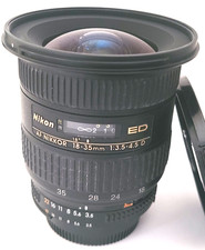 Nikon AF NIKKOR 18-35mm F/3.5-4.5 D ED IF Aspherical Lens No. 256349 Excellent