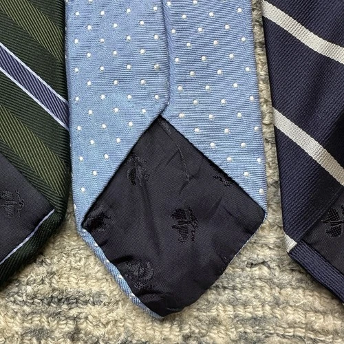 Lot of 8 Brooks Brothers Makers Silk Ties Made USA NYC Striped Geometric Dot image 13