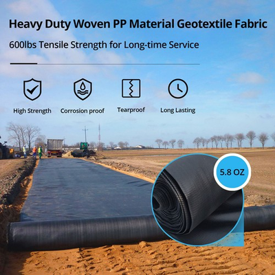 #ad Weed Barrier Driveway Fabric 13ft x 108ft Heavy Duty Woven PP Geotextile Fabric $75.99