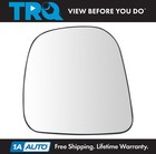 TRQ Exterior Mirror Glass Power LH Driver Side for Chevy Express GMC Savana Van