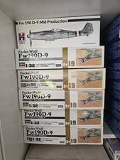 1/32 FW-190D Hasegawa and Revell Lot Sale