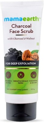Mamaearth Charcoal Gentle Exfoliating Face Scrub 100g | Free Shipping Worldwide