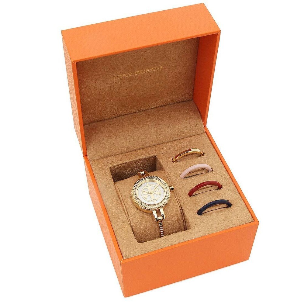 TORY BURCH ゴールド 時計 交換用バンド付きTHE REVA TORY BURCH ゴールド 時計 交換用バンド付きTHE REVA Amazon.co