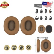 Skullcandy Crusher Wireless Evo ANC Hesh 3 Replacement Ear Pads Brown Leather