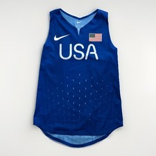 Talla XS - Nike Pro Elite 2025 Team USA Distance Singlet Azul DV4086-417 (Nuevo)