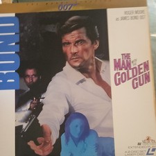 The Man with the Golden Gun James Bond 007 LaserDisc 2-Disc Extended Play