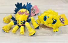 Pokemon Sitting Cuties Plush Joltik Galvantula Stuffed Toy Japan Set of 2