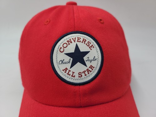 Converse All Star Chuck Taylor Strapback Adjustable Hat Cap Skate Men Women Red - Picture 4 of 12