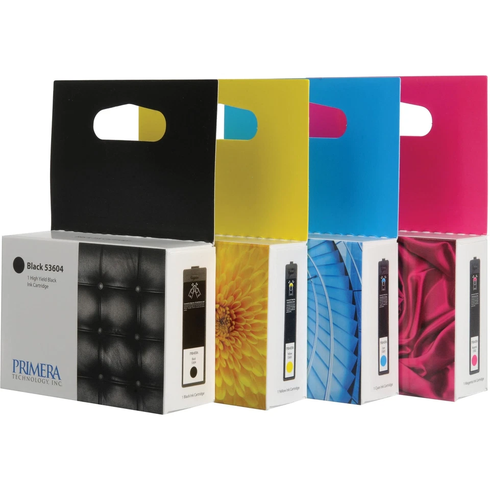 Primera 53606 Multi-Pack Ink Cartridges (Cyan, Magenta, Yellow, Black) - Image 2 of 3