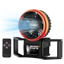 Portable Photography Fan Blower,Powerful Wind Stage Effect with 10 Level Adju...