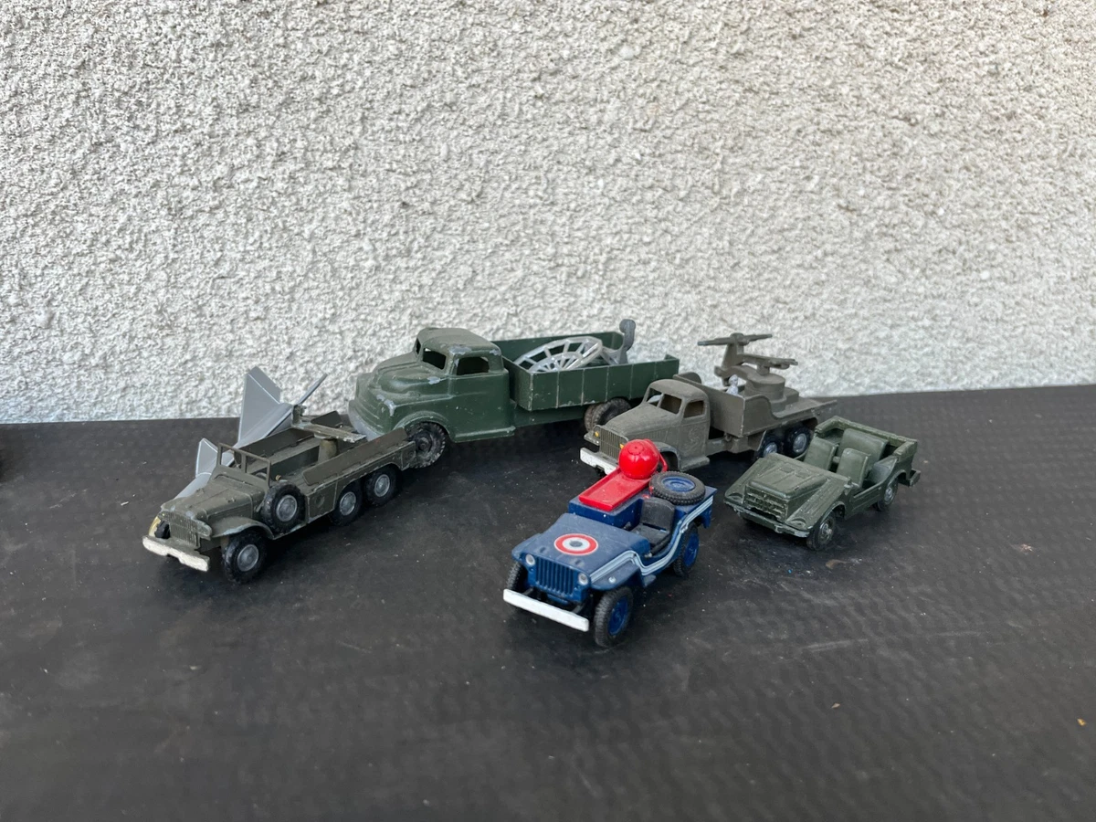 Camion Militaire GMC France Jouet – 12 Soldats Métal – Véhicule Collection FJ
