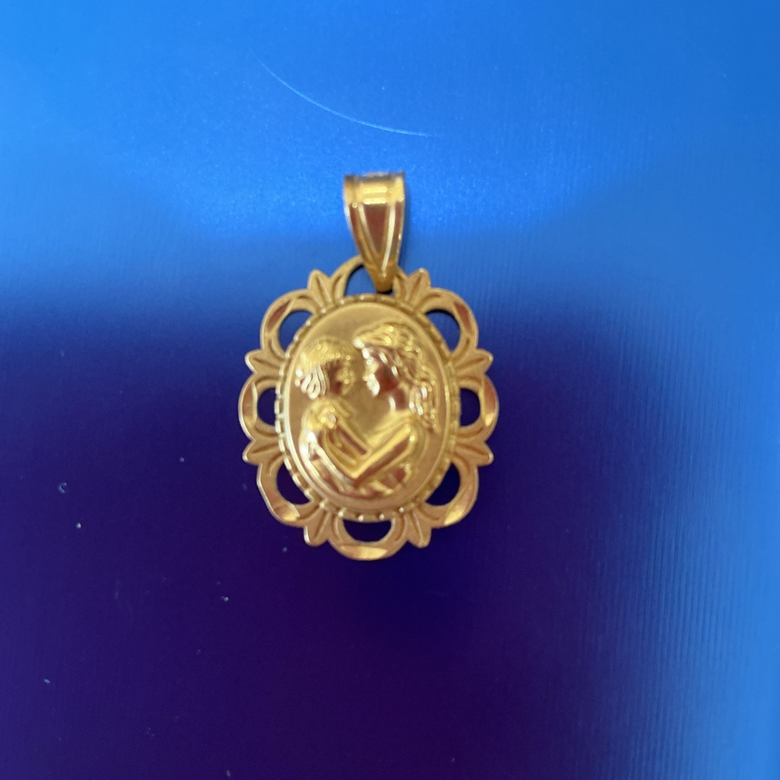 14K  Solid Yellow Gold Michael Anthony Mother And… - image 4