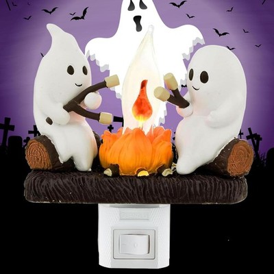 Ghost Campfire Halloween Decoration Set Scary Outdoor Party Haunted House Gift