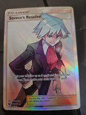 SM - Celestial Storm Steven's Resolve (Full Art) #165/168 on eBay