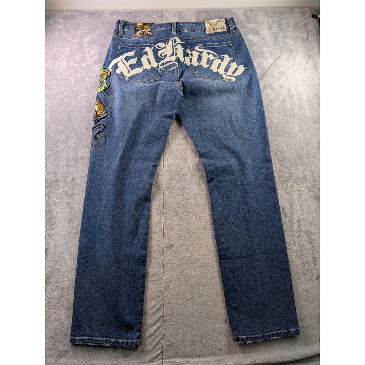 Ed Hardy Denim Regular 36 Size Jeans for Men for sale | eBay