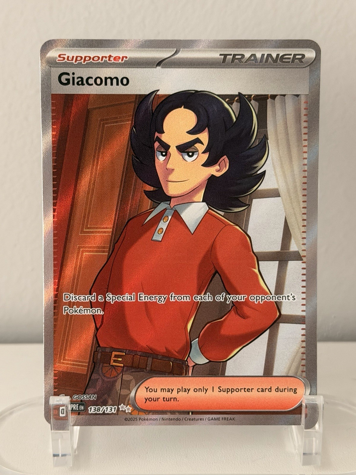 Giacomo 138/131 - SV: Prismatic Evolutions - PTCG - NM