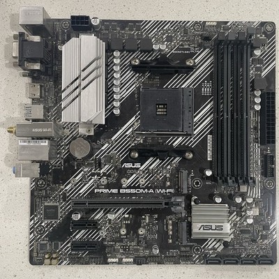 ASUS Prime B550M-A WiFi AM4 MicroATX Motherboard