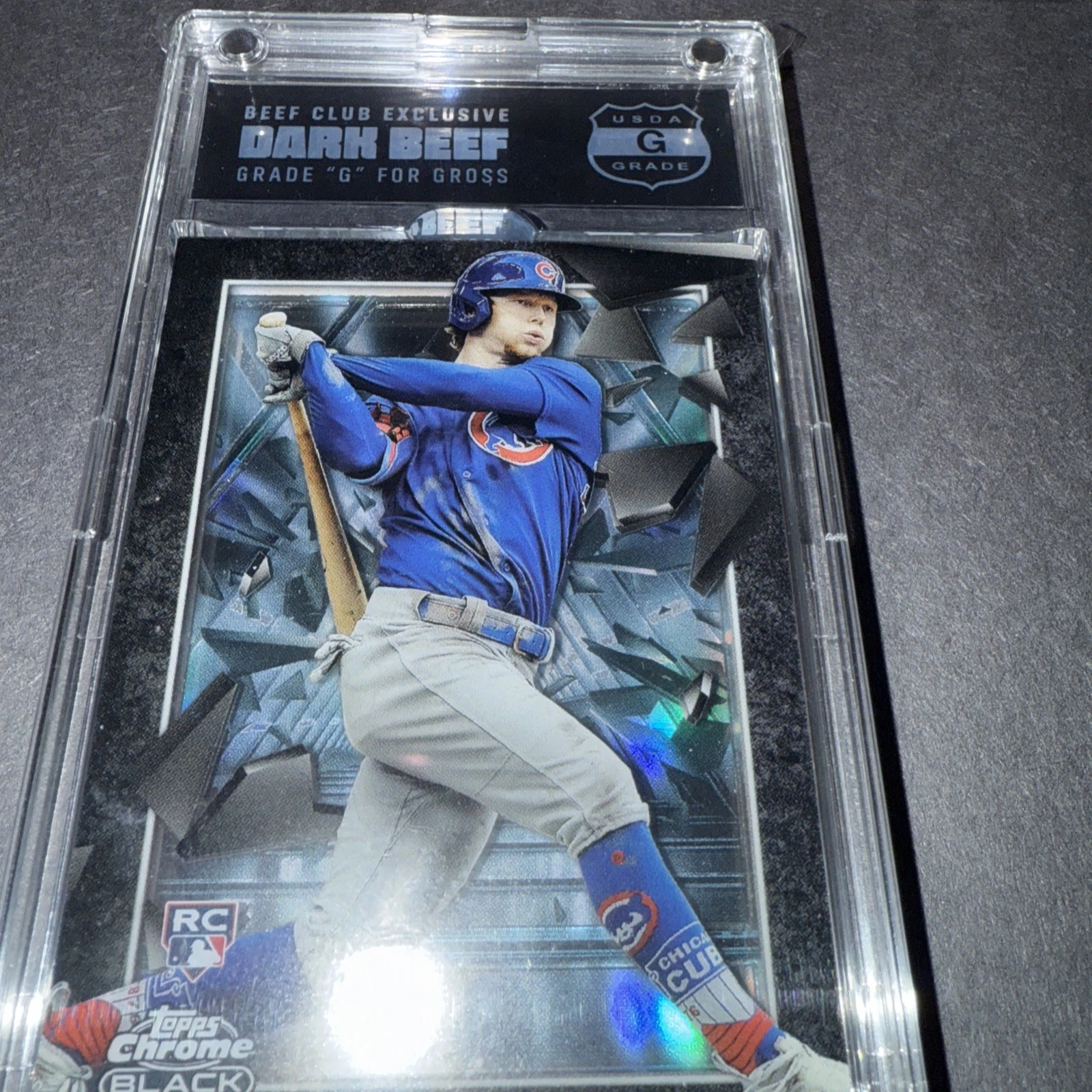 2024 Topps Chrome Black - Depth of Darkness Pete Crow-Armstrong #DOD-16 (RC)