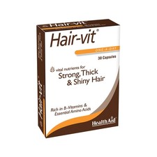 Healthaid Hair Vit 30 Capsules for Natural Hair Growth Supplement