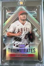 2023 Topps Stadium Club - Triumvirates #T-26 Mike Trout