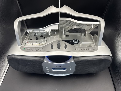 Sony CFD-F10 Boom Box CD Radio Cassette Registratore con Espansione Bassi NO Telecomando - Foto 3 di 16