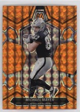 2024 Panini Mosaic Orange Mosaic Prizm 84/199 Michael Mayer #117 15j7