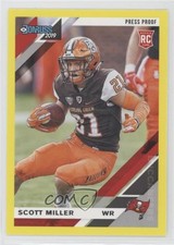 2019 Panini Donruss Rookies Press Proof Yellow Scott Miller #300 7ti