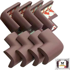 8 Protectores De Esquinas Adhesivos De Espuma Para Bebes Muebles Mesas En Ofert