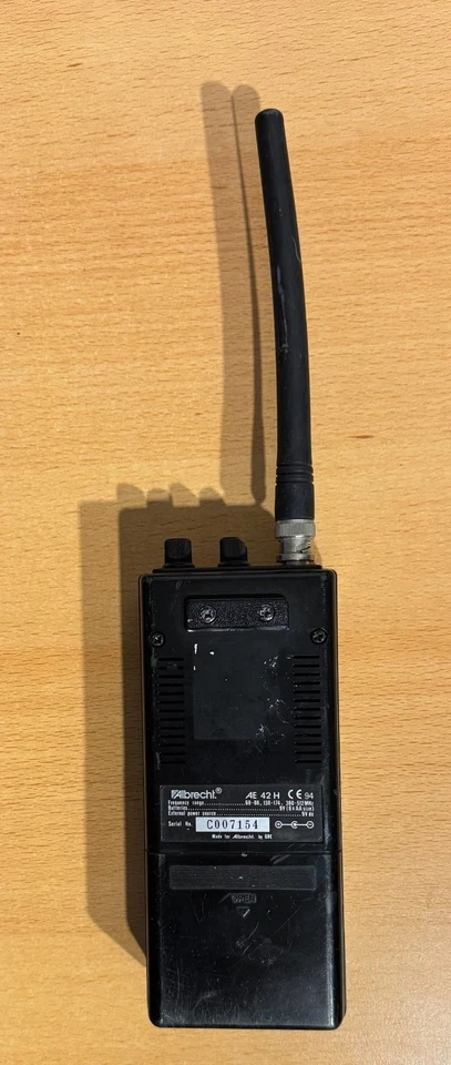 Albrecht Scanner Handscanner AE 42 H VHF UHF 10 Kanal Computerscanner - Bild 3 von 4