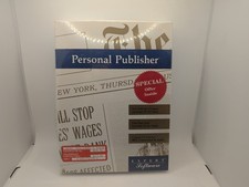 Personal Publisher per IBM, Apple IIe, IIc, IIgs, C64/128 NUOVO SIGILLATO!