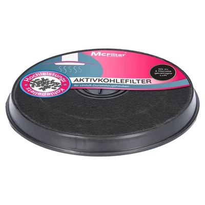 MCFILTER Aktivkohlefilter Filter für Bosch Siemens Dunstabzugshaube DHZ2701 00647276